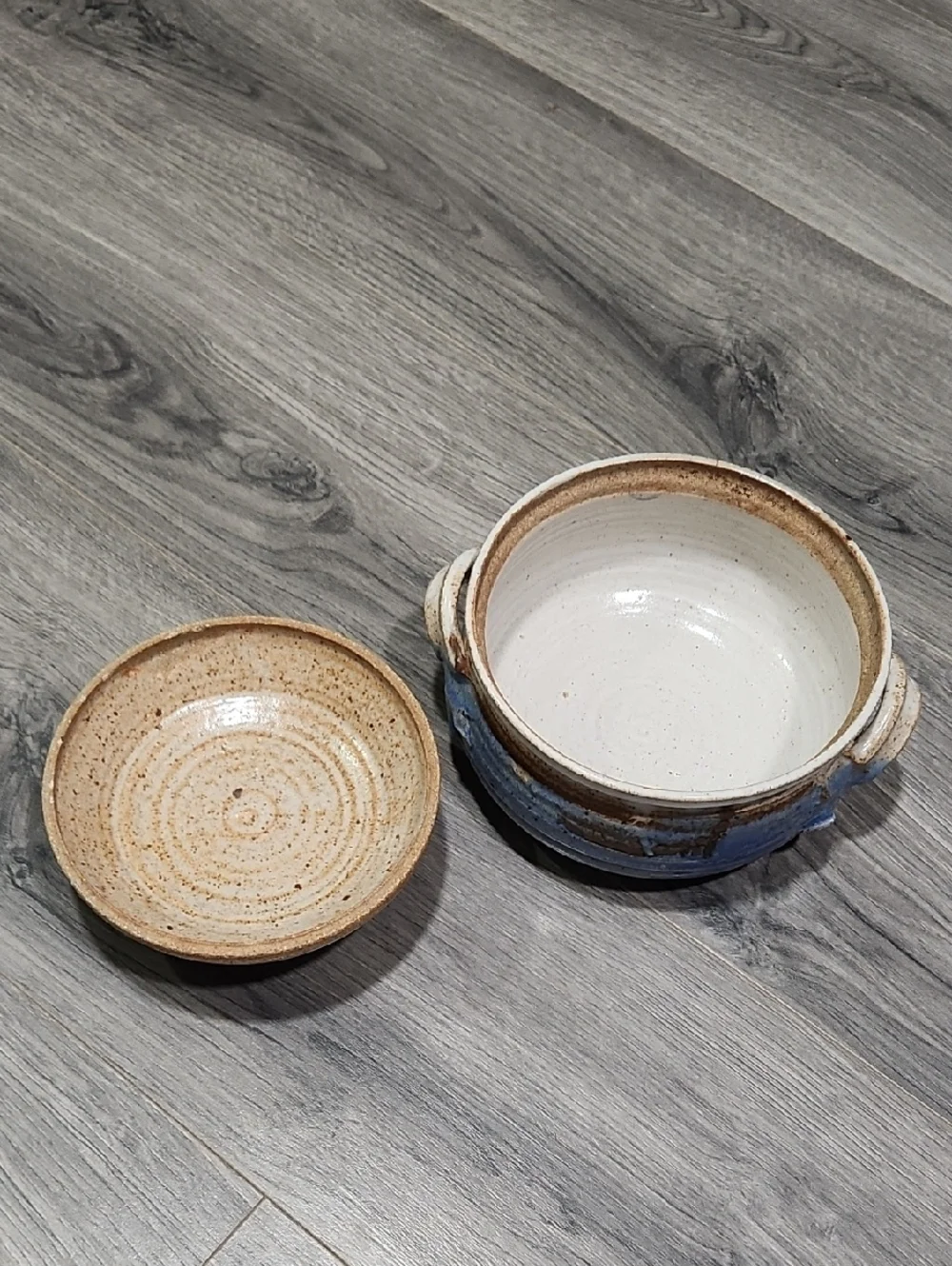 Vintage Agnes Stark Small Casserole Studio Pottery